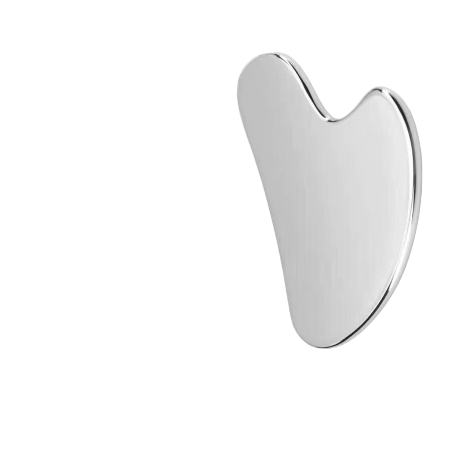 Heart-shaped Stainless Steel Facial Massage Scraper