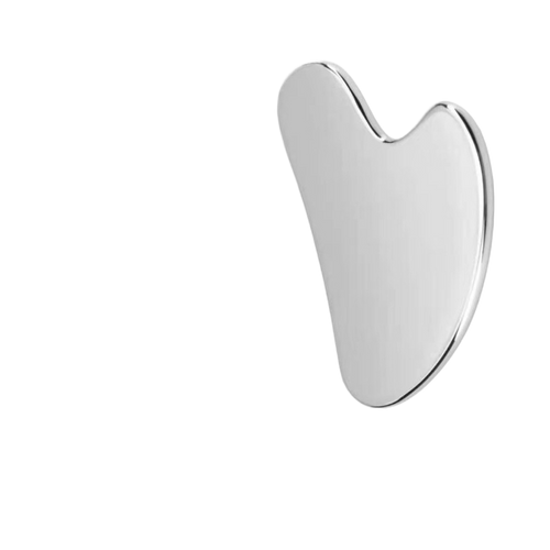 Heart-shaped Stainless Steel Facial Massage Scraper