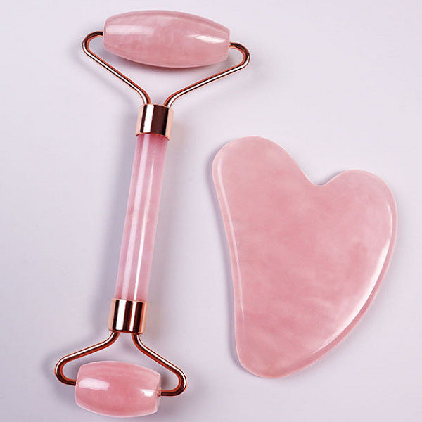 Jade Facial Roller and Gua Sha Board