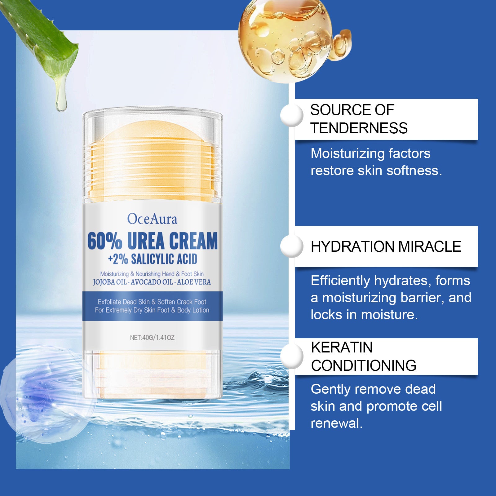 Moisturizing and Hydrating Foot Cream