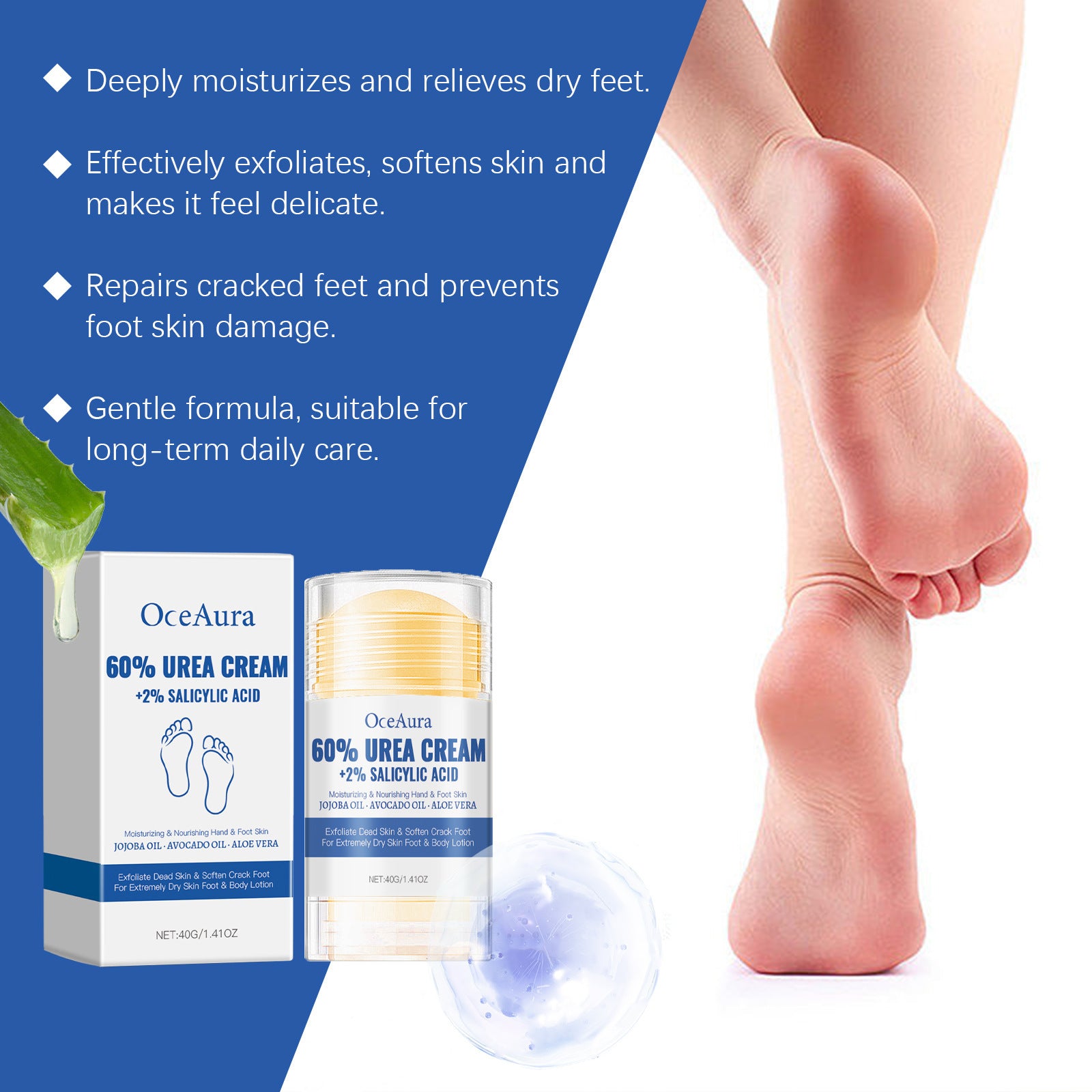 Moisturizing and Hydrating Foot Cream